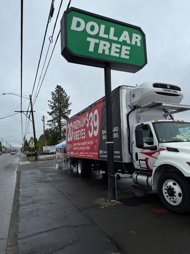 Come on down to Dollar Tree in Sutherlin and get in on Maroon 5 tickets as well as enter to win a $300 Steak box from the Backyard Butchers! We are here from 11 to 1PM