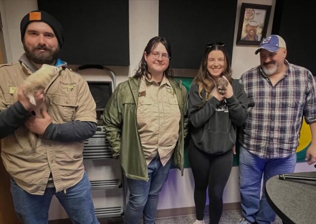 As always we have a blast everytime Wildlife Safari comes to visit. Today we got to meet Socks and Butterscotch! One of the newest and most playful duos at the Wildlife Safari as an addition to the education program. You can meet Socks & Butterscotch during Wildlife Safaris Animals and Artifacts presentations or even invite them to your next birthday party when you book with Wildlife Safari!