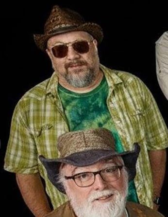 Moon and his Allman Brothers Band tribute twin! lol. Forgive the pixelation.