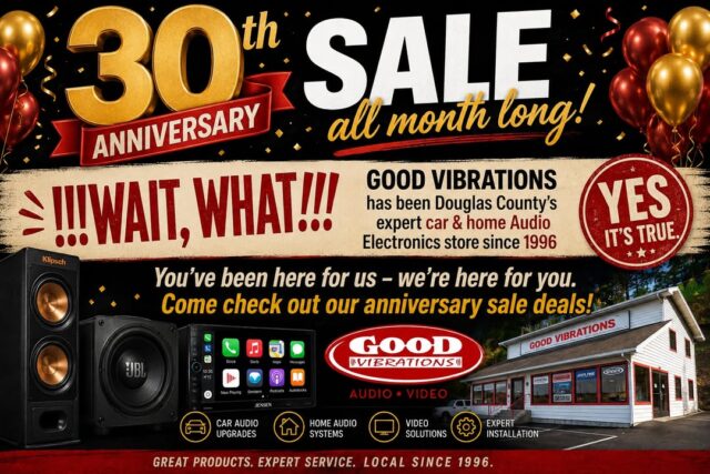 Head on down to Good Vibrations Audio Video and find out what deals they can hook you up with!!! Proud Sponsors of Kenny's Country Spotlight.