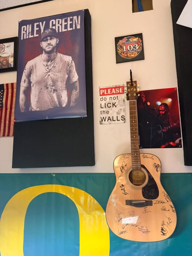 Hanging out with Ella and Riley in the Best Country studios.