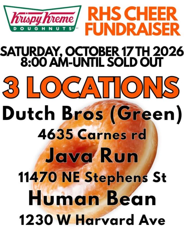 Help the Roseburg Ladies this morning at three locations.  They are headed to Nationals.