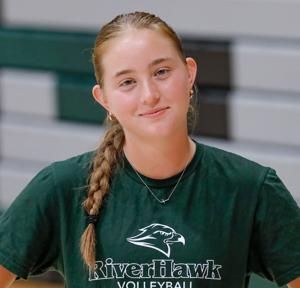 OREGON CITY — The Umpqua Community College volleyball team lost to No. 6-ranked Clackamas in straight sets in a Northwest Athletic Conference South Region match on Wednesday night.

Scores were 25-20, 25-13, 25-20.

Jasmine Broberg led the second-place Cougars (13-5, 7-2 South) with 17 kills. Cecelia Petraitis had 16 assists and Olivia Woody made 15 digs.

Roseburg High School product Kennedy Baylis Hines had 15 kills and 14 digs for the Riverhawks (4-14, 2-7). Julianna Wandler contributed 22 assists, Gracelyn Jensen made 21 digs and Natalia Flores Rojas chipped in four kills.

UCC travels to Eugene Friday to face Lane (9-12, 3-6).

https://www.nrtoday.com/sports/colleges/ucc/ucc_volleyball/college-volleyball-clackamas-beats-ucc-in-three/article_2d95a78d-1bca-4323-b97c-fe39b8906db7.html