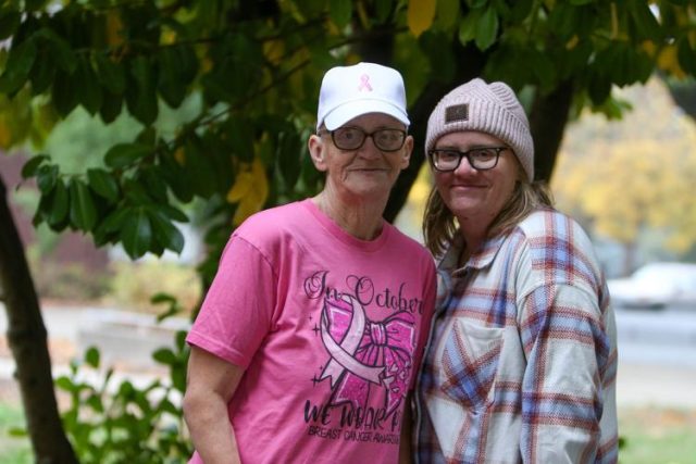 Candace Wene conquered breast cancer once already, going into remission after a battle in 2007.

Eighteen years later, after a re-diagnosis of triple negative beast cancer in July, she said things are different for her mentally this time around.

"I was very heavy physically and heavy mentally, until I met my mentor, and she was very inspirational," Wene said. "How did she say this? 'If you can't be authentic in all you say and all you do, don't talk to me.'"

Wene said the first time she wad given a cancer diagnosis, her daughter was an adult with a baby, and her sons were 11 and nine. She said when the doctor told her of the positive results over the phone, she was very worried about how she would raise her children and how she would tell her husband.

https://www.nrtoday.com/news/health/candace-wene-battles-cancer-for-second-time-with-more-positive-outlook/article_f8876254-8bbd-4d16-a2ac-4e6cdd9af5fd.html