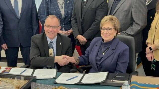 Cow Creek Band of Umpqua Tribe of Indians and U.S. Department of Agriculture Forest Service signed a new shared stewardship agreement, designed to expand collaborative forest and rangeland restoration in the Umpqua and Rogue River-Siskiyou national forests.

A press release from the forest service said the agreement was signed Feb. 12 in Washington D.C. It builds on a previous collaboration between the two organizations, strengthening the government-to-government relationship and expanding work to support healthier forests and safer communities.

"The Cow Creek Band of Umpqua Tribe of Indians bring deeply rooted Indigenous land management experience and traditions that focus on caring for the land," Forest Service Chief Tom Schultz said. "In partnership with the tribe, more than 37 miles of fuel breaks were created to protect tribal lands, private property and National Forest System lands. I look forward to our expanded partnership and our joint efforts to reduce wildfire risk on a landscape scale and create resilient forests that benefit all."

For More Information Please Visit www.nrtoday.com