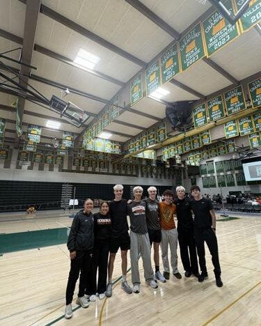 BEAVERTON — Roseburg junior Emery Hurtienne placed fifth in the boys high jump in the Nike/Jesuit Twilight Relays track and field meet, held Thursday and Friday at Jesuit High School.

Hurtienne cleared 6-foot, 6 inches, matching his PR. Silverton's Caden Druliner won the event with a PR 6-9.

Roseburg's 4x200-meter relay team of McLane Stedman, Caden Moon, Adam Lookabaugh and David Schmid finished seventh with a time of 1:30.60. The 4x400 relay quartet of Schmid, Stedman, Joseph Latham and Moon placed seventh (3:22.83).

In the girls' meet, Roseburg's Londyn Weaver (25th, 108-2 1/2) and Irelyn Weaver (31st, 105-1/4) competed in the javelin.