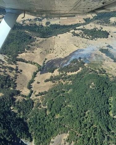 Crews with the Douglas Forest Protective Association and other agencies dealt with a grass fire in the Olalla area on Saturday afternoon.

Information from DFPA said at approximately 3:00 p.m. firefighters were dispatched to an estimated one quarter acre grass fire near the 3300 block of Upper Olalla Road, southwest of Winston.

Resources including DFPA aviation engaged in an aggressive initial attack of the fire which was moving moderately uphill. By 3:40 p.m. the forward spread of the fire was knocked down. Additional resources arrived on the scene and assisted with trailing the perimeter of the fire.

By 5:00 p.m. approximately 40 percent of the fire had been trailed. DFPA’s aerial resources, including air attack, were released from the incident. Firefighters continued trailing the fire until the entire perimeter was complete and then transitioned into mop-up operations. DFPA resources at the fire included 5 engines, 1 squad, 1 dozer and overhead command staff. The final mapped fire size was 23 acres.

Assisting agencies included Central Douglas Fire & Rescue, Lookingglass Rural Fire District, Camas Valley Volunteer Fire District, and Tenmile Rural Fire District.

For More Information Please Visit www.NRToday.com