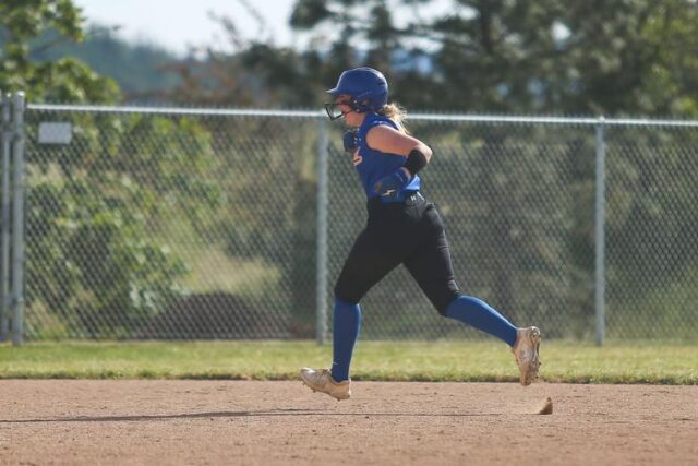 OAKLAND — Ella Whitaker's hard work in the batting cage paid off when she send a ball soaring through the air and past the outfield fencing at the Oakland High School softball field, sending her on a trip around the bases.

"I have a cage at my house, I've been working every morning. It's been really hard to really just put all that together and just overcome the kind of slump I've been in for a couple weeks," Whitaker said. "But that definitely was a shocker, because nobody on our team has ever hit it over this fence before."

Whitaker's bomb came in the fourth inning of a Special District 5 playoff game between No. 1 Oakland and No. 2 Umpqua Valley Christian/Camas Valley on Wednesday. The game ended in the fifth inning due to the mercy rule.

For More Information Please Visit www.NRtoday.com