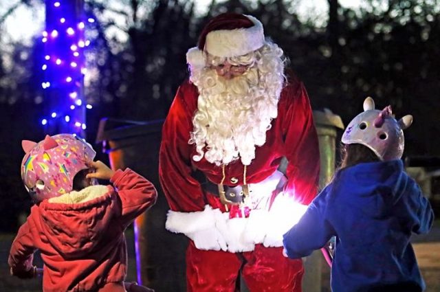 For 31 years, attendees of the Festival of Lights, one of the largest Christmas light attractions in Oregon, had to enjoy the displays from inside their cars. Now, an annual event gives them a new way to experience the displays: On their bikes.

On Monday night, cyclists, scooter riders, skateboarders and avid walkers came out the festival to participate in the second year of Bike the Lights. Douglas County residents of all ages got a chance to see the lights up close and walk the drive-thru for free.

"I think it's a different way to get people involved with Bike the Lights," Festival of Lights Chair Tabbitha Layman said. "It's just something new and exciting. For people that maybe have been coming for the last 33 years, it gives them a different way to see the lights."