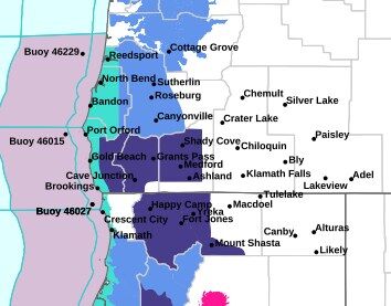 A Frost Advisory is in effect through 9:00 a.m. Monday for central Douglas County.Forecasters at the National Weather Service in Medford said temperatures as low as 34 degrees will result in frost formation.The Advisory area includes Roseburg, Sutherlin, Winchester, Umpqua and the Green District along with surrounding areas.For More Information Please Visit www.nrtoday.com
