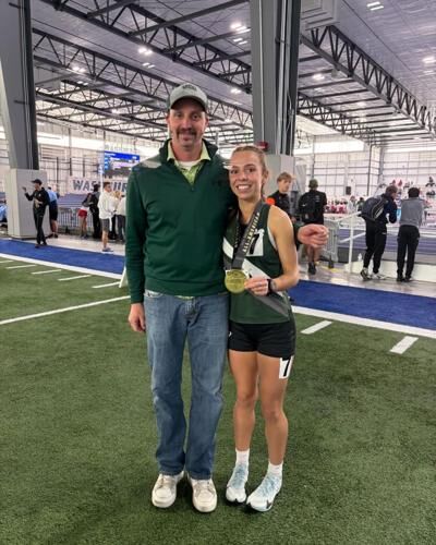 TOPEKA, Kan. — Easton Raber highlighted Umpqua Community College's performances with a sixth-place finish in the men's pole vault in the National Junior College Athletic Association National Indoor Track & Field Championships, held at Washburn University Friday and Saturday.

Raber cleared 15 feet, 8 1/4 inches, setting a new indoor PR. UCC's Angel Mendoza finished 15th (14-2 1/2) and Troy Hockett didn't clear a height.

Rylan Bryant, a Sutherlin High School product, finished 12th in the shot put (47-8 3/4) for the Riverhawks.

In the women's meet, Umpqua's Analise Miller placed seventh in the 800 meters with a time of 2:17.72 (indoor PR) after running 2:17.99 in the prelims.

UCC's Ellison Huffman was 13th in the pole vault (10-0) and Kaitlynn Bayard finished 15th (9-6 1/4)