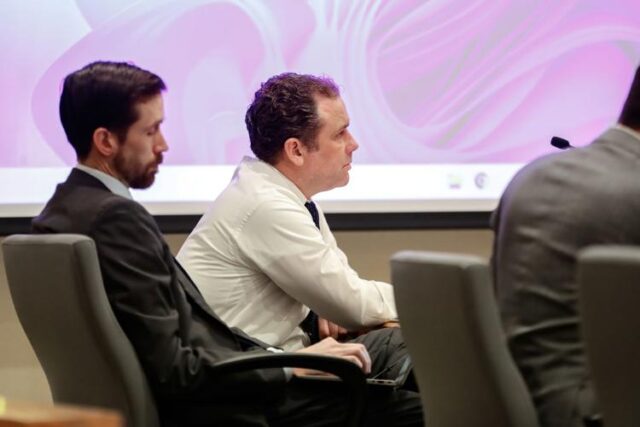 Editors note: This article references a murder, and contains language and information that may not be appropriate for some readers, especially children.

When prospective jurors in the murder trial of Dwayne Michael Lauka were asked last week whether they could handle graphic photos of the crime scene, several said no, and they were dismissed from the jury pool. The 12 individuals and three alternates eventually selected to sit on the jury all declared that they could view such photos.
Detective Travis Whetzel testifies Wednesday in the murder trial of Dwayne Michael Lauka.

Those declarations were tested Wednesday, during day two of the trial, when prosecutors showed a number of grisly photos of Terry Lea Deane.

Authorities say Deane, 78, was strangled, slashed in the neck with a sword, stabbed with a knife and struck with a heavy metal sewing machine before her body was found by a family member on Aug. 12, 2023. Lauka, 48, has been charged with her murder. He has pleaded not guilty.

In court Wednesday, Travis Whetzel, the lead detective on the case for the Douglas County Sheriff’s Office, walked the jury through what was depicted in the crime scene video and photos.

For More Information Please Visit www.nrtoday.com