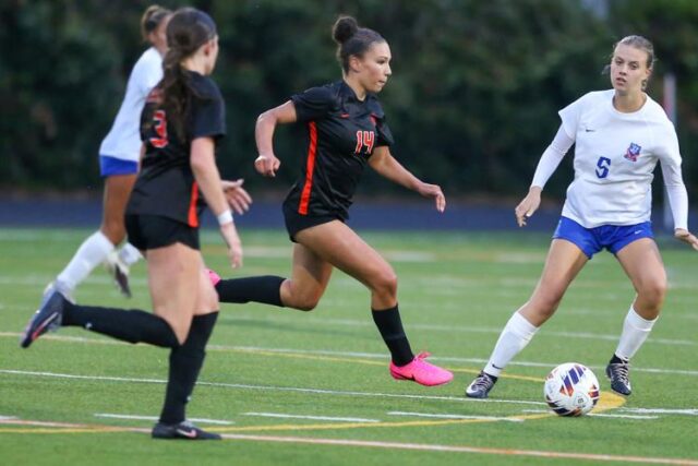 In a rainy Thursday nonleague game, the Roseburg High School girls soccer team kept Churchill down for a 3-0 win at Finlay Field.

“We had a great warm up, and we scored within the first five minutes in the first half, and then we scored within the first two minutes of the second half,” Roseburg senior Molly Smith said. “We started out really strong, and we set the tempo for the game.”

Roseburg girls soccer sits at a 2-0 record for the season. Roseburg head coach Janelle Newton said it feels good to start off with marks in the W column after a lot of preseason work.

“There’s still a lot that we need to work on, but it’s a great start to the season, and we have some tough competition next week, so we’re excited for that,” Newton said.

So far, both sides of the board have contributed evenly on the team. The Indians have posted seven points in their first two games, while only allowing one goal in the first game from a penalty kick.

Newton said the team is made up of 16 on the core squad, including six seniors, some juniors and sophomores and one freshman. The team is doing a good job now of learning and adapting to competing with each other.

For More Information Please Visit www.nrtoday.com