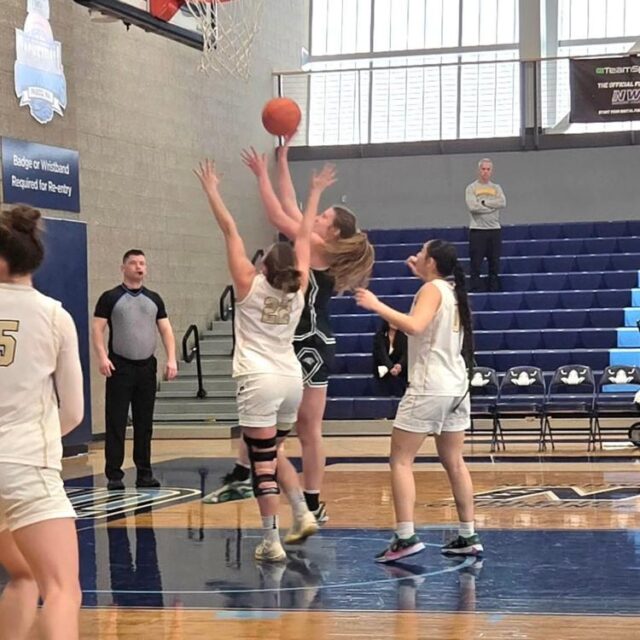 PASCO, Wash. — The season is over for the Umpqua Community College women's basketball team.

The Riverhawks dropped a 71-57 decision to Peninsula in an Elite 8 game of the Northwest Athletic Conference Tournament at Columbia Basin College on Sunday afternoon.

The Pirates (24-4), who won the West Region title, will play defending champion Walla Walla (27-4), a 62-61 winner over Lane, in a Final Four semifinal at 7 p.m. Friday.

Peninsula outscored UCC (22-9) by 15 points over the last three quarters. Kimberlee Brown led four players in double figures with 16 points, including four 3-point field goals.

Malia Garcia contributed 14 points, eight rebounds and three assists for the Pirates. Alecsis Smith had 12 points, six boards and three assists, and Makena Patrick added 10 points.

Umpqua shot poorly, finishing 35.9% (23-for-64) from the field, 28.6% from 3-point range (6-for-21) and 62.5% (5-for-8) from the free-throw stripe. The Riverhawks held a 44-38 rebounding edge, but committed 17 turnovers.

Giselle Muffett finished with a double-double for UCC, getting 13 points, 11 rebounds and two steals. She hit three triples. Kaelyn Shoemaker also had a double-double with 11 points and 14 rebounds, and Sydnee Muntifering scored 11 off the bench.

The Riverhawks lose only two sophomores — Rebekah Beltran and Muntifering. Ky Foster is a sophomore, but used the season as a redshirt season.