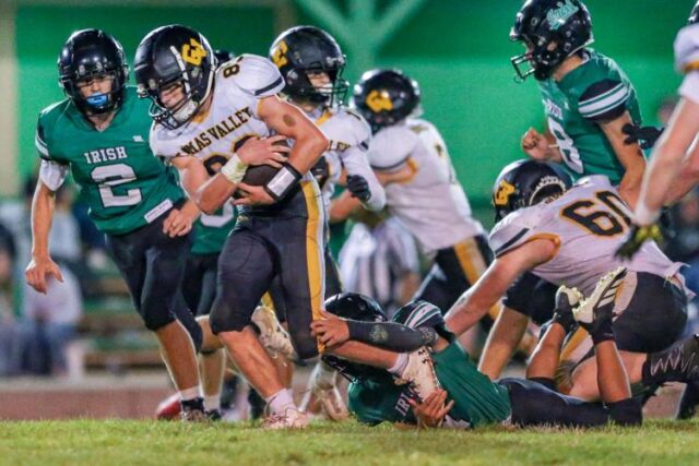 RIDDLE — The Camas Valley Charter School football team settled for a 56-18 defeat over Riddle to cap off an undefeated preseason of nonleague play.

"I feel like we were kind of the underdogs on this one," Camas Valley senior Tanner Cummings said. "They were way bigger and a lot stronger, but we came out and we were way better conditioned and ran the ball over them."

For More Information Please Visit www.nrtoday.com