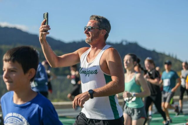 WINCHESTER — Umpqua Community College celebrated the new track and its sponsors with the Grand Opening and Riverhawk 5K on Saturday. 

Jael Legutki of Bandon won the girls event with a time of 21:54.34. Bandon's Beckett Pahls won the boys event in 18:16.40. 

A ribbon cutting event occurred at 8:30 a.m. with sponsors, Umpqua Community College students and other community members joining to officially open the track.