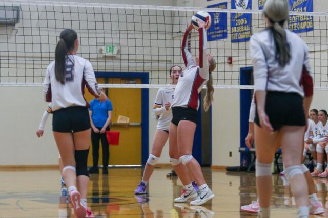 GLIDE — The Glide High School volleyball team swept Douglas in three sets to open Far West League play Tuesday afternoon.

Set scores were 25-20, 26-24 and 25-14.

"We've definitely stepped it up a little bit over the last few weeks, and seen a lot of improvement in this year than we normally have in the past four seasons," Senior Madi Gomes said of the team.

For the Wildcats (2-1), Ella Weber ended with 16 kills and six aces. Lena Rinnert had 19 assists, six digs and three aces. Madi Gomes dove for 19 digs.

Head coach Jordyn Short said looking forward at the season, junior middle Weber and sophomore setter Rinnert will be two people to look out for on the court. She said Tuesday's game showcased a lot of talent from each player on the Wildcat's side of the court.

For More Information Please Visit www.nrtoday.com