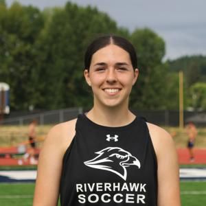 OREGON CITY — The Umpqua Community College women's soccer team defeated Chemeketa 1-0 on Wednesday in a South Region match. 

The Riverhawks are second in the NWAC South Region, right behind Chemeketa, with an overall record of 7-2-1 and 5-1-1 in the conference. 

Savannah Sanders scored the lone goal of the game in the 42nd minute for the Riverhawks. Siulose Jones contributed with the assist. Lola Maniscalco had two shots on goal. Kayden Twichell and Emersyn Gutierrez combined for five saves. 

Kimara Witham had two shots for the Cougars (2-8-0, 2-5-0). 

The Riverhawks will host Lane at 2 p.m. Wednesday at Sutherlin High School. UCC will play four of its last five games of the regular season at home. 

https://www.nrtoday.com/sports/colleges/ucc/college-womens-soccer-ucc-keeps-win-streak-alive-with-victory-over-clackamas/article_8ef7e8ec-a0bf-4f1e-96ed-0f77f576c58e.html