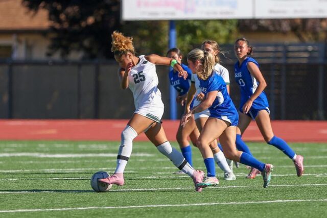 SUTHERLIN — The Umpqua Community College women's soccer team matched the energy from Lane to keep up for a 1-1 tie in the NWAC game Wednesday at Sutherlin High School.

The Riverhawks are No. 3 in the South Region at 5-2-2 and 5-4-2 overall.

Play was back and forth all game. Lane's Savanna Hoffen scored in the 32nd minute for the Titans to take the lead going into halftime. The Titans have not lost a game yet this season, sitting in first place in the South Region at 6-0-3 and 8-0-4 overall.

For More Information Please Visit www.nrtoday.com