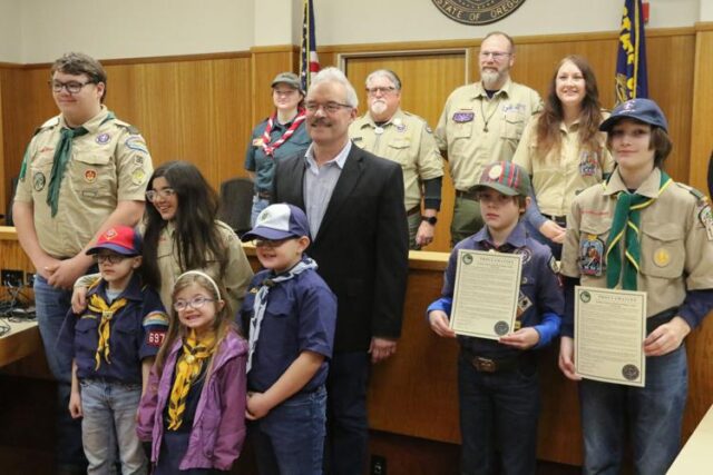 As Cub Scout Arthur Rossbach watched his unit and others be recognized by Douglas County officials for their service, he only had one thing to say about the experience.

"It's pretty cool," Arthur said.

On Wednesday, Arthur and several other members of Douglas County Scouting America units met for a Douglas County Board of Commissioners meeting, where they heard the board issue a proclamation for Scouting America Month.

Celebrated each February, Scouting America Month recognizes the founding of Scouting America, then known as The Boy Scouts of America, on Feb. 8, 1910.

According to Scouting America's Laurel Highlands Council, the organization was established by American newspaper publisher William D. Boyce after getting lost during a trip to London. After being put back on track by a nearby British Scout, he was inspired to create a branch for American youth.

For More Information Please Visit www.nrtoday.com