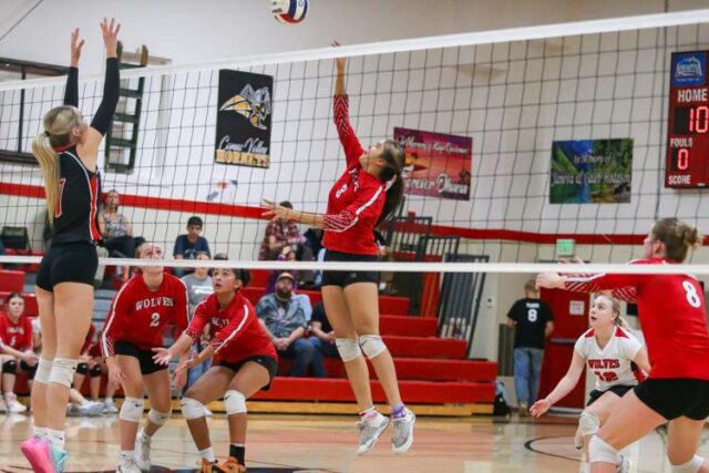 DAYS CREEK — The Elkton High School volleyball team swept Days Creek in three sets on Tuesday in a Skyline League match.

The showdown allowed Elkton to secure the No. 2 spot in the Skyline League heading into the end of the regular season. The Elks improve to 13-4 and 6-1 in the Skyline League, having only lost to Umpqua Valley Christian (9-6, 7-0) so far this season in league play.

For More Information Please Visit www.nrtoday.com