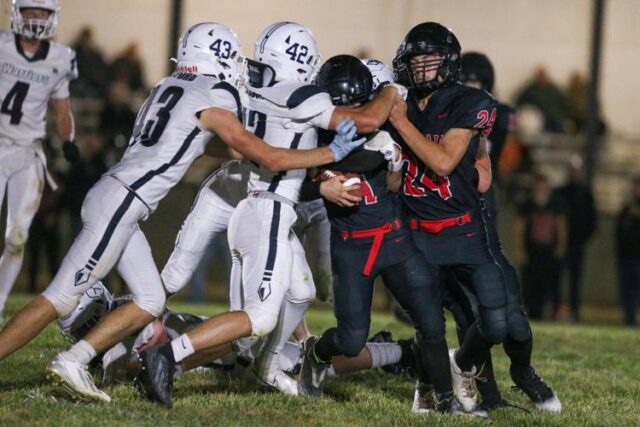 GLENDALE — The Crosspoint Christian School football team defeated Glendale 42-6 on Friday in a Special District 1 game in Glendale."We didn't keep our heads down. We pushed through the whole entire game and ended up scoring our last drive, last seconds of the game, but other than that, it was a hard-fighting game," Glendale junior Landon Cline said.The Pirates (2-3, 1-1 SD1) suffered against a Warrior team that is highly skilled in the backfield, according to Glendale head coach Zack Reid. The Pirates had a problem keeping blocks up."We didn't roll over on them. We made the starters come back towards the end of the game so we couldn't punch it in. We like seeing that," Reid said.Reid said he liked how the Pirates did not give up and game back in the second half stronger. The team did a better job of running down the middle and getting first downs in the second half, moving the ball further. Cline said the team knew heading into Friday that it would be a challenge and while they didn't come out on top, the fight they put up still counts as a success.For More Information Please Visit www.nrtoday.com