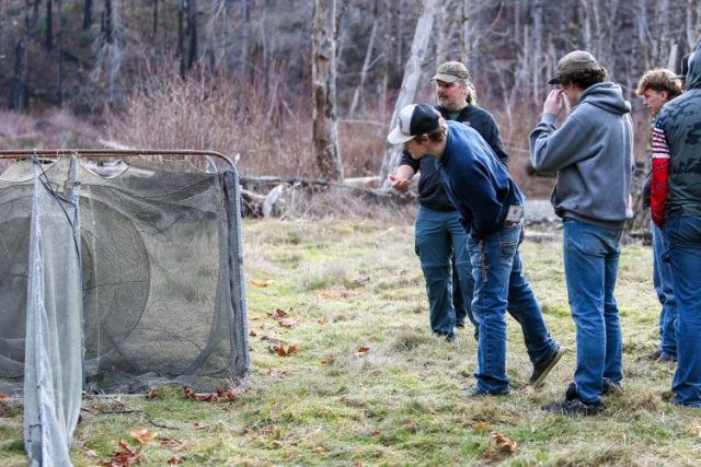 IDLEYLD PARK — Hunter Stephens is taking the forestry class at Roseburg High School, and on Wednesday he was a member of the group that went on a field trip to Rock Creek Recreation Site in Idleyld Park.

"So far I've learned that everybody that's here fell into it because they don't like being like inside, and growing up they always wanted to be outside, so they funneled into the job that they're in." Hunter said. "And I think that's kind of like where I'm at, too."

Hunter started in the agriculture class at Roseburg High School. Then Roseburg High School forestry and natural resources instructor Cailey Powell asked if he would join the forestry class, so he decided to try it out.

He said he wanted to be a wildlife biologist, but now is sure that he does not want to do this. He is thinking of going into the forestry sector and said the event Wednesday helped him figure out exactly what people in these jobs did out in the field instead of just being a title.

For More Information Please Visit www.nrtoday.com