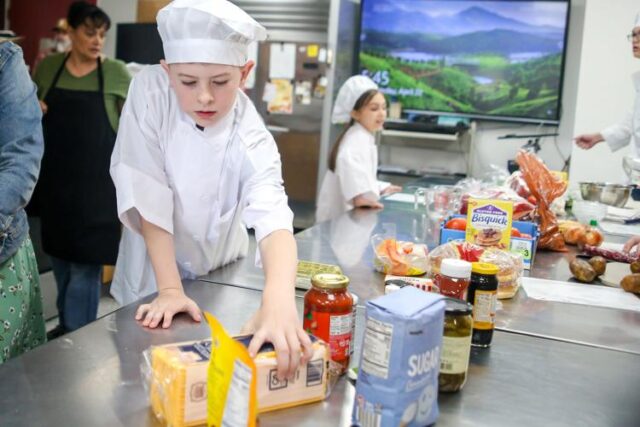 WINSTON — The kitchen at Douglas High School was full of people in white chef coats and hats and the smells of a bunch of different foods cooking, with a blanket of stress permeating the room.

"This is so overwhelming," one chef muttered only seven minutes into the hour allotted for the competition.

Winston-Dillard School District held a Top Chef competition on Wednesday evening in the Douglas High School facilities. Family and friends were invited to see 12 students from the district, spanning grades 3-12, cook a meal and serve it to three judges. Students were scored on presentation, taste and how kid-friendly and creative the meal was.

"This is our first one, I hope we get to do a million more, because it's a neat thing," Douglas High School culinary teacher Casey O'Toole said.

Douglas High School's Ally Hook, Winston Middle School's Sindel Hyche and for the elementary schools Alli Davis took the gold in their respective classes. With the wins, the three received a brand-new set of cooking ware, featuring pots, pans, lids and some utensils.

"I'm now the one cooking dinner every night," Sindel said following the win.

For More information Please Visit www.nrtoday.com