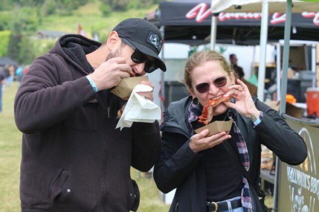 Anthony Bourdain once said "Barbecue may not be the road to world peace, but it's a start." Over the weekend, a horde of visitors from Douglas County and beyond got to experience that sense of community grilled and smoked meats inspire at the Third Annual Fly-In Pig Barbecue Competition and Chili Cookoff.

The event, which spanned Saturday and Sunday, brought professional and amateur barbecuers to Myrtle Creek for a weekend of smoking, grilling, slow-roasting and stewing as they competed to see who could produce the best meats and chili.

At least 35 competitors and an equal amount of vendors attended the event, making it the largest Fly-In Pig so far. Several of those competitors came from well beyond Douglas County, with visitors driving in from Washington, California and Canada.

That partly may be due to the competition's new status as a qualifier event for the Barbecue World Cup in Las Vegas, where winners can progress to compete further and potentially earn a $1 million prize.

For More Information Please Visit www.nrtoday.com