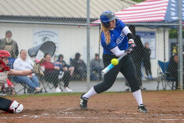 SUTHERLIN — The Sutherlin Bulldogs stayed hot on the softball diamond on a cool, damp Tuesday.

Sutherlin took the lead with two runs in the bottom of the fifth inning, then held on for a 5-4 victory over Glide in the Far West League opener for both teams.

The Bulldogs (9-2, 1-0 FWL) have won eight straight games. Sutherlin won seven games total last year under coach Miguel Carrillo.

Freshman Maya Flora pitched the win, allowing eight hits and four runs (two earned) with 13 strikeouts and three walks over seven innings.

Kinzley Hughes and Elizabeth Branton, both freshmen, were the top hitters for Sutherlin. Hughes was 2-for-3 with three RBIs, while Branton went 2-for-3 with one run.

Sophia Gilman doubled, scored a run and had one RBI, and Chloe Mounts contributed a hit and RBI for the Bulldogs. Gilman and Mounts are also first-year high school players.

Ella Weber was 3-for-4 with two RBIs for the Wildcats (3-7, 0-1). Emma Geiger went 3-for-4 with a double and two runs, and Samantha Moyers singled and scored a run.

Weber took the loss, giving up six hits and five runs in six innings. She fanned 11, walked four and hit two batters.

The two teams are scheduled to play a doubleheader at Coplin Field in Glide Friday, beginning at 3 p.m.

For More Information Please Visit www.nrtoday.com