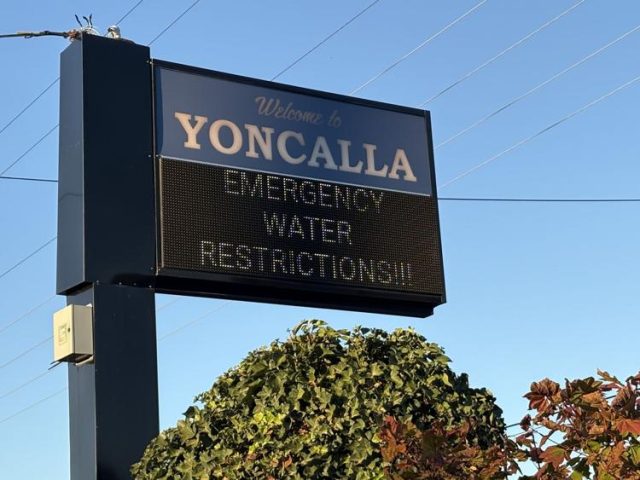 YONCALLA — Yoncalla's water emergency is almost over. During a meeting Tuesday night of the Yoncalla City Council, they voted to lift the city's current emergency water restrictions, which will stay in effect through October but end Nov. 1. 

According to Yoncalla's city ordinances, the mayor may declare a water crisis emergency when a majority of the city council agrees. The emergency standard within that ordinance describes a crisis as occurring when the adequacy of the city's water supply is endangered to the point that it creates a risk to the citizens' health, safety and welfare.

The city ordinance also specifies the prohibited and acceptable uses of water during those emergencies. The prohibitions include washing vehicles, paved surfaces and structures or filling pools, ponds or hot tubs. 

https://www.nrtoday.com/news/government/city/yoncalla-turns-the-faucet-back-on/article_28da1753-f725-46d7-95fa-05dcc3fe920f.html