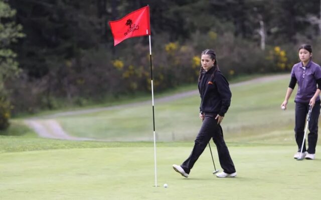 BANDON — The Roseburg Indians girls' golf team finished third in the Southwest Conference district tournament on Tuesday at Bandon Crossings and will advance as a team to the Class 6A Special District 3 Regional tournament next week for a chance to earn a spot in the state tournament later this month. 

The RHS girls improved by 45 strokes as a team on Day 2 of the tournament and sophomore Lana Silvestri shot the only round under par as she led the way with a first place finish on the individual leaderboard. 

"(I) was happy to not only see the scores drop a little bit, but the girls' attitudes all week were great. They were ready to battle," Roseburg coach Devin Caylor said. "We had a lot more breaks go our way (on Tuesday). The girls battled on the back-nine."

Silvestri shot 84 in the first round Monday on the par 72 course. She wasn't able to card a single birdie, but came out and sank seven birdies in the second round on Tuesday to finish 2-under for the day. Her two-day score of 154 was 23 strokes better than second place finishers Waka Tsukamoto from South Eugene and Katie Myers from Sheldon. 

"(Silvestri) was giving herself opportunities (on Day 1), the putter just wasn't very hot," Caylor said. "She had a little bit more swagger to her (on Day 2). You could see that she had a little bit more confidence and she wanted to get after it. She wasn't happy with her (first) round, so instead of hanging her head she was like 'I'm going to get it today.'" 

Irelyn Weaver (216), Raeleigh Traviss (225) and Mylie Ray (230) all finished in the top 15 for the Indians. 

Sheldon claimed the district title by two strokes over Grants Pass and punched its ticket to the Class 6A state tournament May 18-19 at OGA Golf Course in Woodburn. 

The one-day Regional tournament tees off on Tuesday at Eagle Point Golf Club. Roseburg will compete against Grants Pass, North Medford and South Salem for a top two finish to earn a spot as a team in the state tournament. The top two individuals not on a state qualifying team will also earn a berth in the state tournament. 

For More Information Please Visit www.nrtoday.com