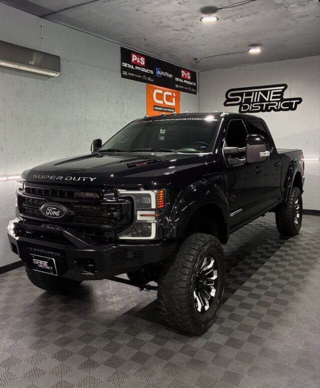 April Special is LIVE and this Special Edition Black Widow F250 was the first to lock in 🕷️🔥

Came in looking clean, but had heavy water spotting on the glass and roof, deeper scratches, light swirls, and an old coating that needed to be fully polished off before starting fresh.
Full paint correction to level everything out, followed by a true coating for long term protection. Glass was treated and corrected, plus a complimentary windshield coating to finish it off.
Finished it off with a full undercarriage dressing, bringing everything back to life top to bottom.

What’s the first thing you notice on this truck ??👀

April Special this month only: 🚨15% OFF Ceramic Coatings Toyota, Ford and Honda 🚨25% OFF Ceramic Coatings Porsche

If you’ve got one of these 4 and have been thinking about getting your vehicle corrected and coated, now’s the time to take advantage of the April Special!
📞 (541) 530-4644
 From Correction to Protection.