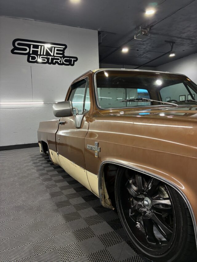 This ’81 Chevy C10 came in for a quick shine up before Graffiti season kicks off 👌🏼

This one came in for a quick once over polish to freshen up the paint, bring back some gloss, and get it looking right for the season. Finished off with @f1nishcoatings Trace Coat for added slickness, shine, and protection ✨

Also don’t forget about the Electric Rose x Shine District Graffiti Event coming up July 8th from 5:30–9:30 right in front of our shops 👀 Cruise down, check out the vehicles, and hang out with the community.

What’s your favorite classic truck body style? 👇🏼

📱 Call or Text: (541) 503-4644

From Correction to Protection.