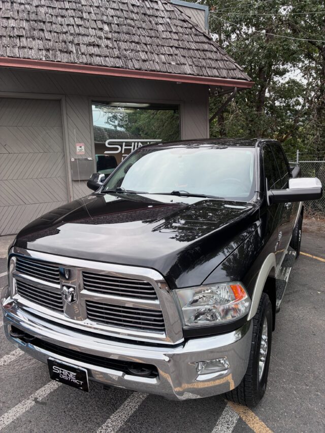 This Ram came in ready for a fresh start.
After 15+ hours of paint correction, the finish was brought back to the best condition possible before being protected with a 5+ year ceramic coating.
Old adhesive from previously installed rain guards were safely removed, and the weather stripping was replaced before coating so every new parts received the same level of protection.
Black paint leaves very little room for shortcuts, but with the right process, the results are worth it.

📱Call or Text: (541) 530-4644

From Correction to Protection.